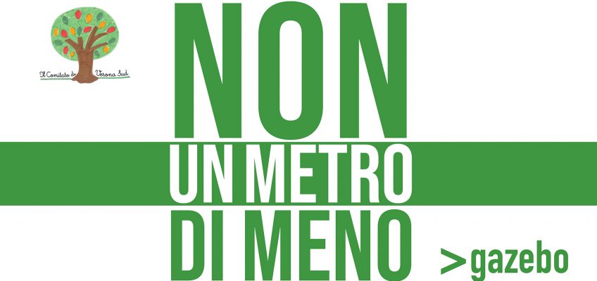 NON UN METRO DI MENO >gazebo