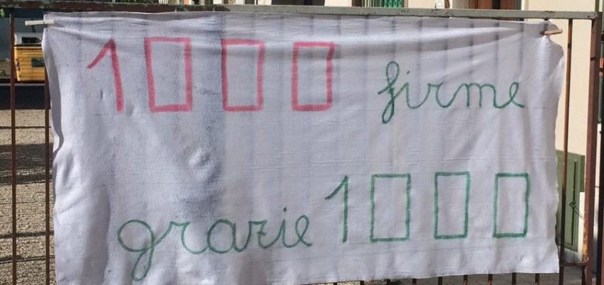 Mille firme per riprogettare la pista ciclabile di Golosine-S.Lucia