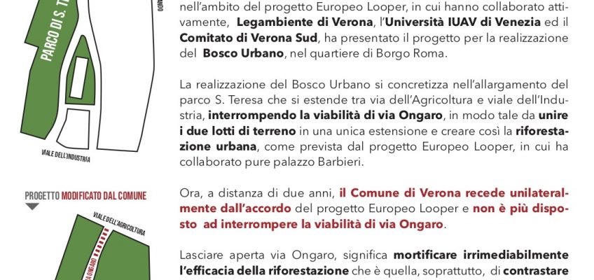 ALLARGAMENTO PARCO SANTA TERESA: IL COMUNE SI RIMANGIA LA PAROLA DATA